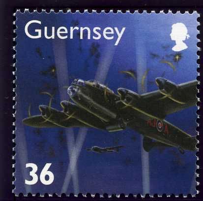 Lancaster Bombers In Enemy Searchlights