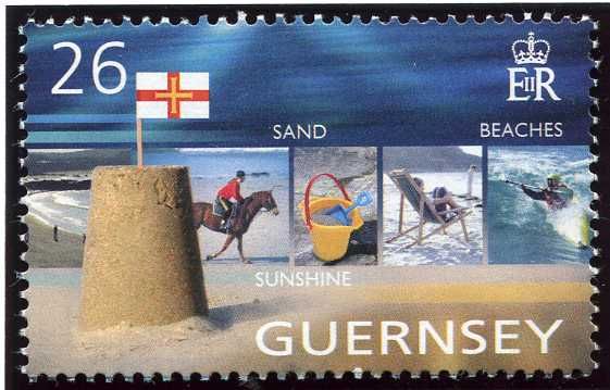 Sandcastle, Rider, Bucket and Spade, Deckchair and Canoeist