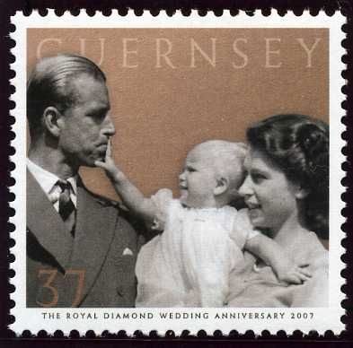 With Baby Princess Anne