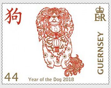 The Sitting Pekingese Lion Dog
