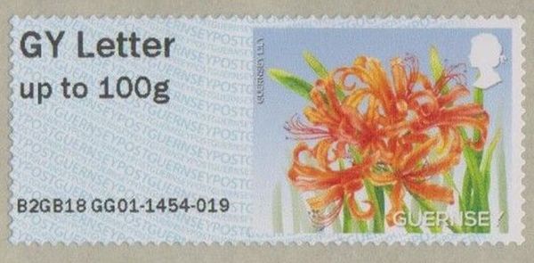 Post & Go : Flowers - Guernsey Lily