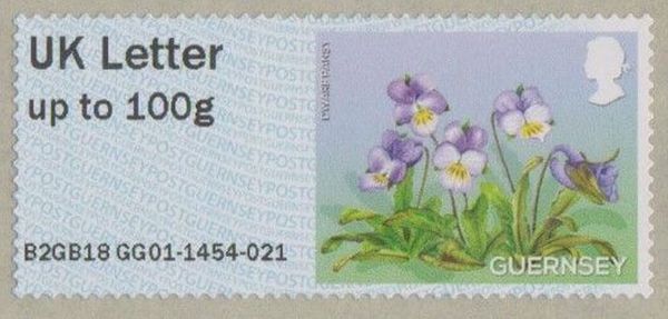 Post & Go : Flowers - Dwarf Pansy