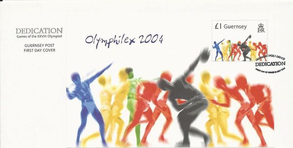 Summer Olympic Games 2004 - Athens souvenir sheet)