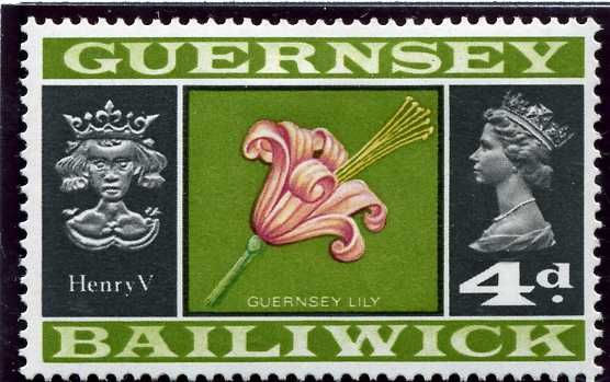 Henry V (1413-1422), Guernsey Lily and Wilding Portrait (bp)