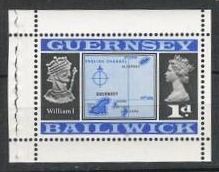 William I (1066-1087), Map of Guernsey and Wilding Portrait