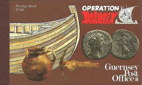 Operation Asterix - Guernsey Post Office Prestige Book