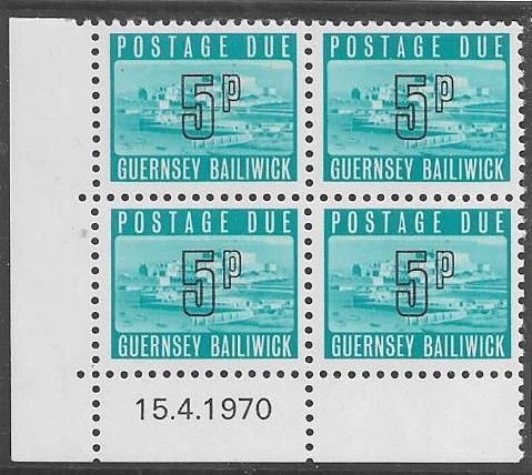 Castle Cornet (5p - five penny)