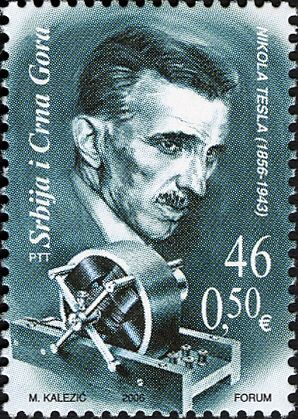 Nikola Tesla and his Electric Generator