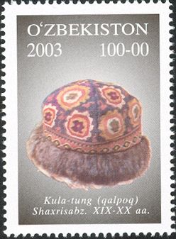 Kula-tung (cap), Shakhrisabz, XIX-XX c.