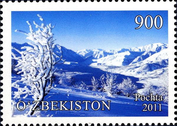 Winter Mountain Landscape