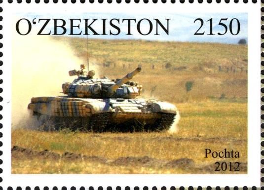 Combat Training on Tank T-80