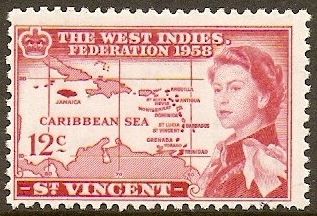 The West Indies Federation - Map of Federation