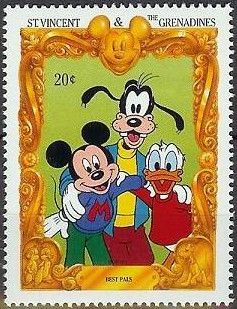 Mickey, Goofy and Donald best Pals
