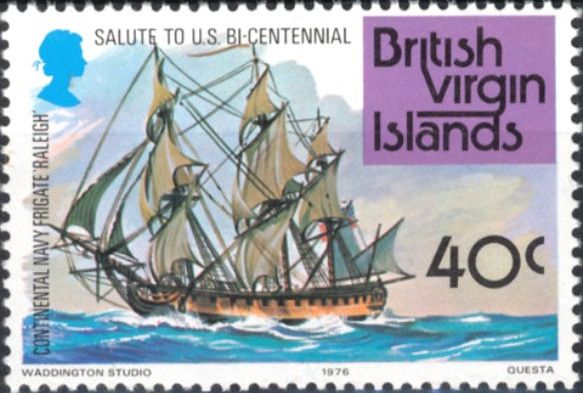 Continental Navy Frigate "Raleigh"
