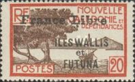 Mangrove Bay's Point overprint "France Libre"