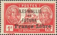 Admiral de Bougainville and Count de La Pèrouse overprint