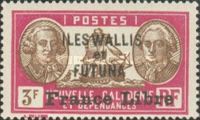 Admiral de Bougainville and Count de La Pèrouse overprint