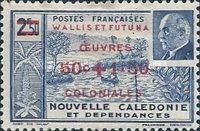 Rade de Nouméa overprinted