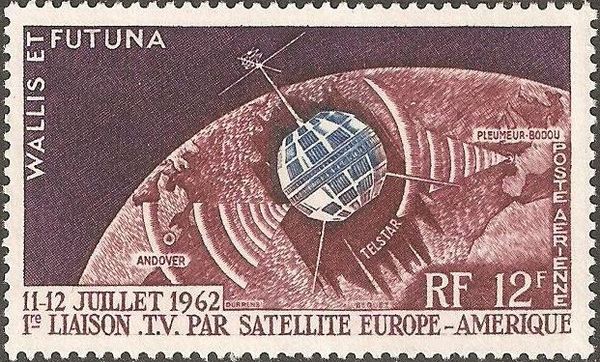 First Direct TV Broadcast America-Europe by "Telstar"