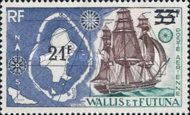 Map of the Islands and Sailing - surcharged