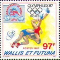 Olymphilex '87. Philatelic Exhibition in Rome.