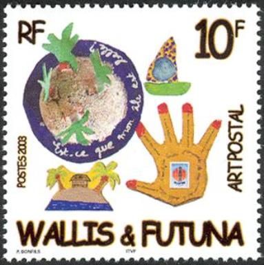 Children of Wallis and Futuna and Reunion