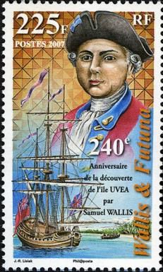 240th Anniversary the Discovery Island Uvea by Samuel Wallis