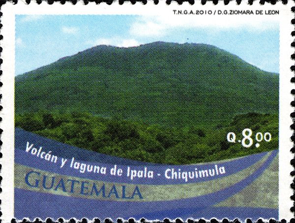 The Volcano and Lake of Ipala