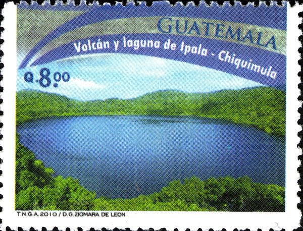 The Volcano and Lake of Ipala