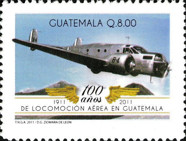 Centenary of Air flight in Guatemala