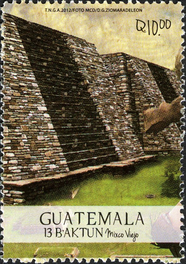 Building in Mixco Viejo
