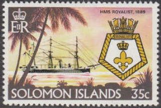 H.M.S. "Royalist" (screw corvette), 1889