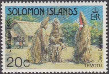 Temotu Devil dancers