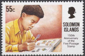 Young philatelist