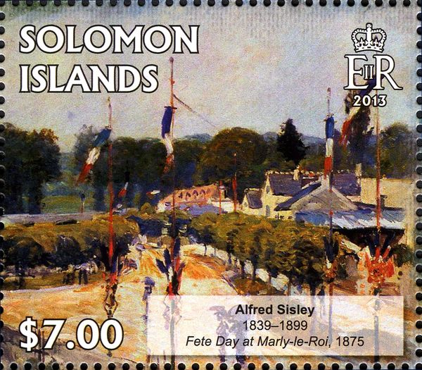 Fete Day at Marly-le-Roi (1875)