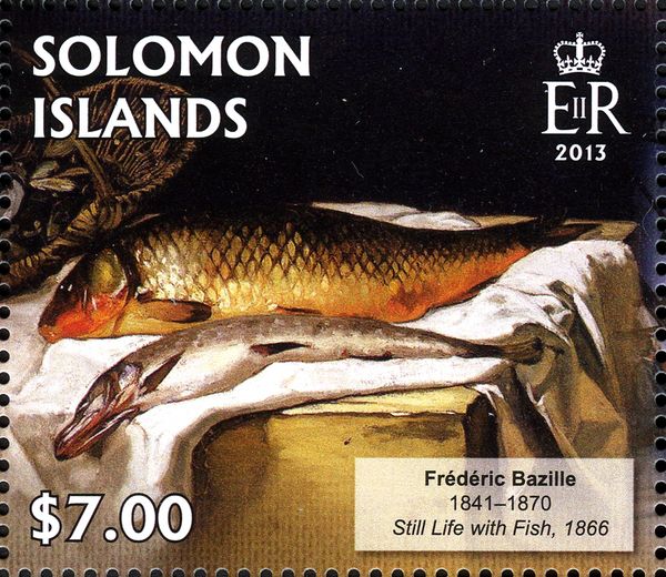 Still Life with Fish (1866)
