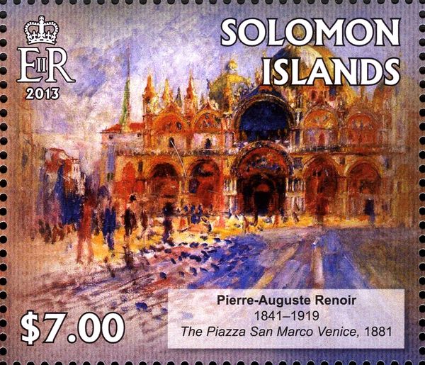 The Piazza San Marco - Venice (1881)