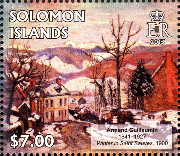 Winter in Saint Sauves (1900)
