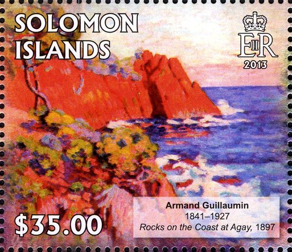 Rocks on the Coast at Agay (1897)