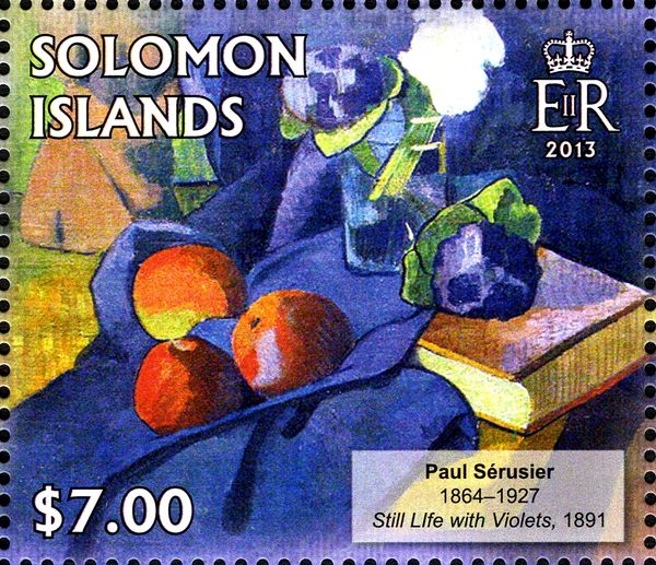 Still Life with Violets (1891)