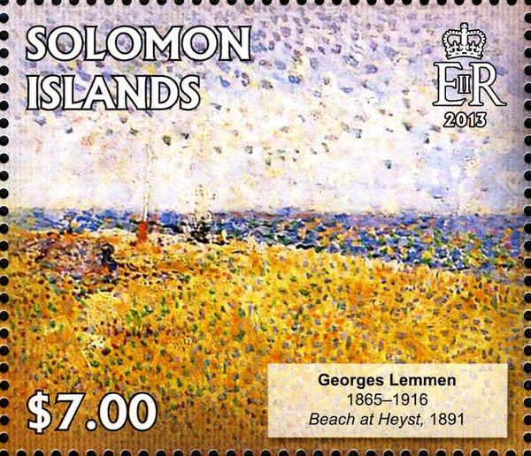 Beach at Heyst (1891)