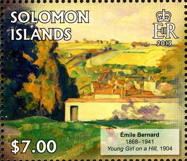 Young Girl on a Hill (1904)