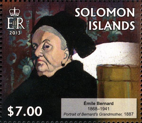 Portrait of Bernard's Grandmother (1887)