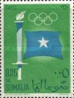 Olympic Torch, Somalia Flag