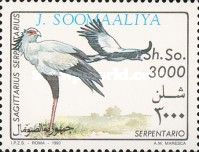 Secretarybird (Sagittarius serpentarius) 