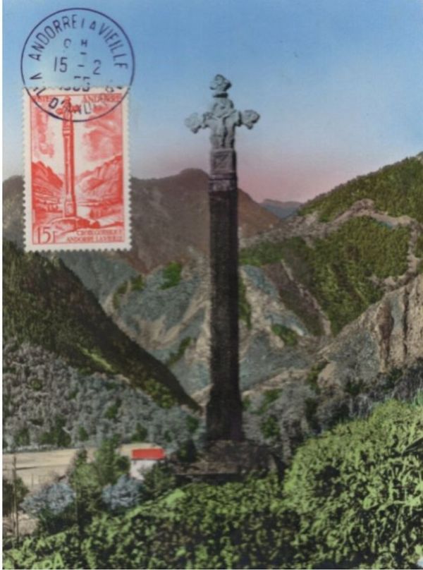 Gothic cross of Andorra la Vella
