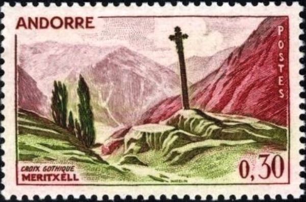 Gothic cross of Meritxell