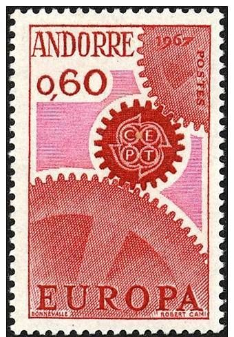Interlocking Gears, Drive Wheel with CEPT Emblem