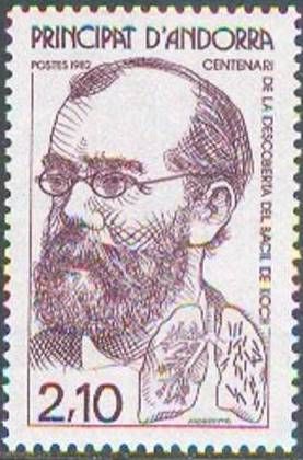 Robert Koch (1843-1910), German Bacteriologist