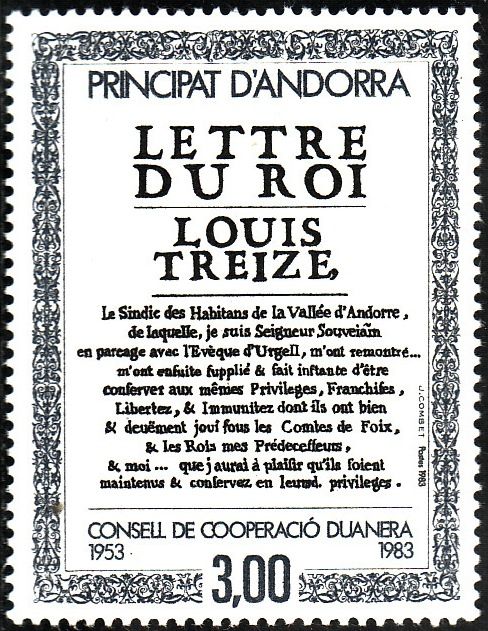 Royal eddict from King Louis XIII